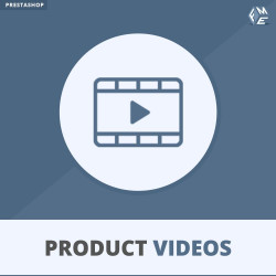 Module vidéo produit Prestashop | Télécharger ou intégrer des vidéos Youtube, Vimeo