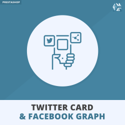 Module PrestaShop de Carte Twitter et graphique Facebook