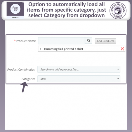 Upsell Products Module