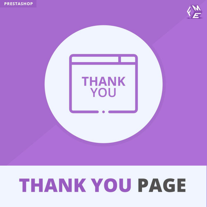 prestashop thank you page