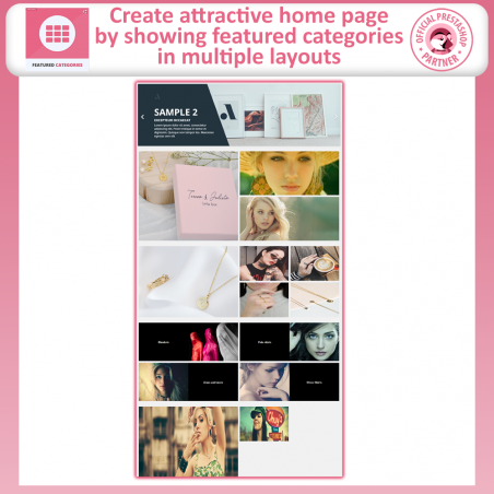 Prestashop Featured Categories Module