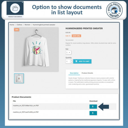 Prestashop Documents Upload Module