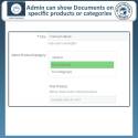 Modulo Documenti Prodotto Prestashop