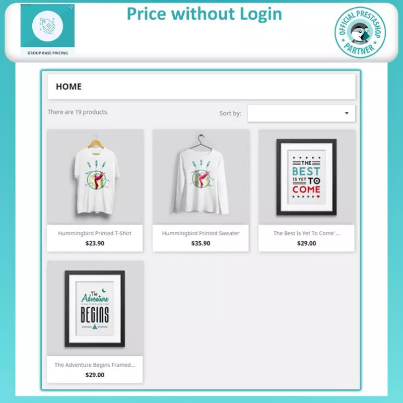 Prestashop Módulo Preços por Grupo