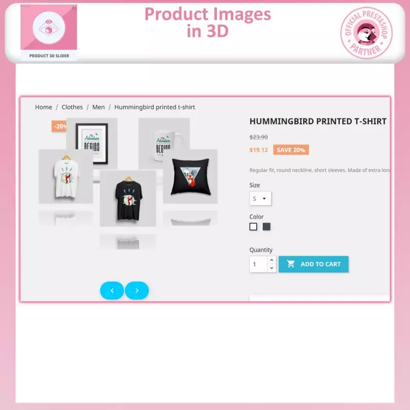 Slider 3D de Produtos - Atraia clientes
