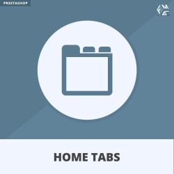 Prestashop Home Tabs | Niestandardowe karty sortowania produktów