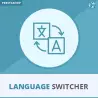 Selector de idioma PrestaShop en Adore: Cambio fácil