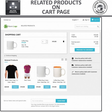 Related Products Prestashop
