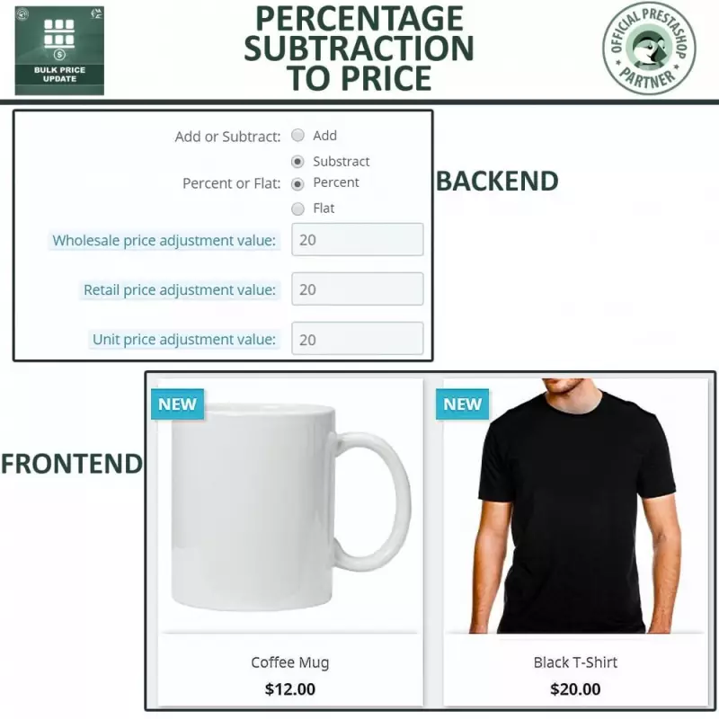 Actualización Masiva Precios - Prestashop