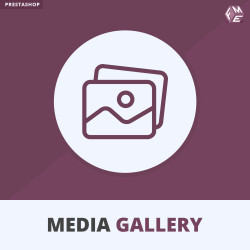 PrestaShop Galerie de médias