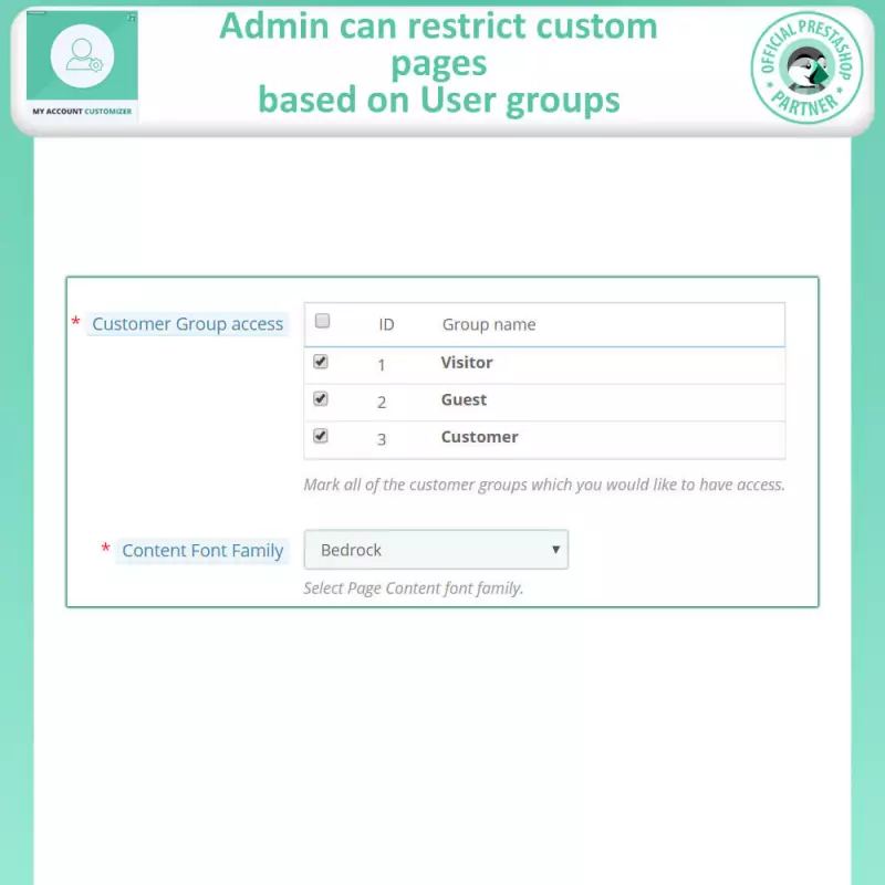 Personalize a Área Minha Conta no PrestaShop com Módulo