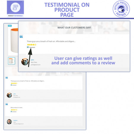 Product Testimonials