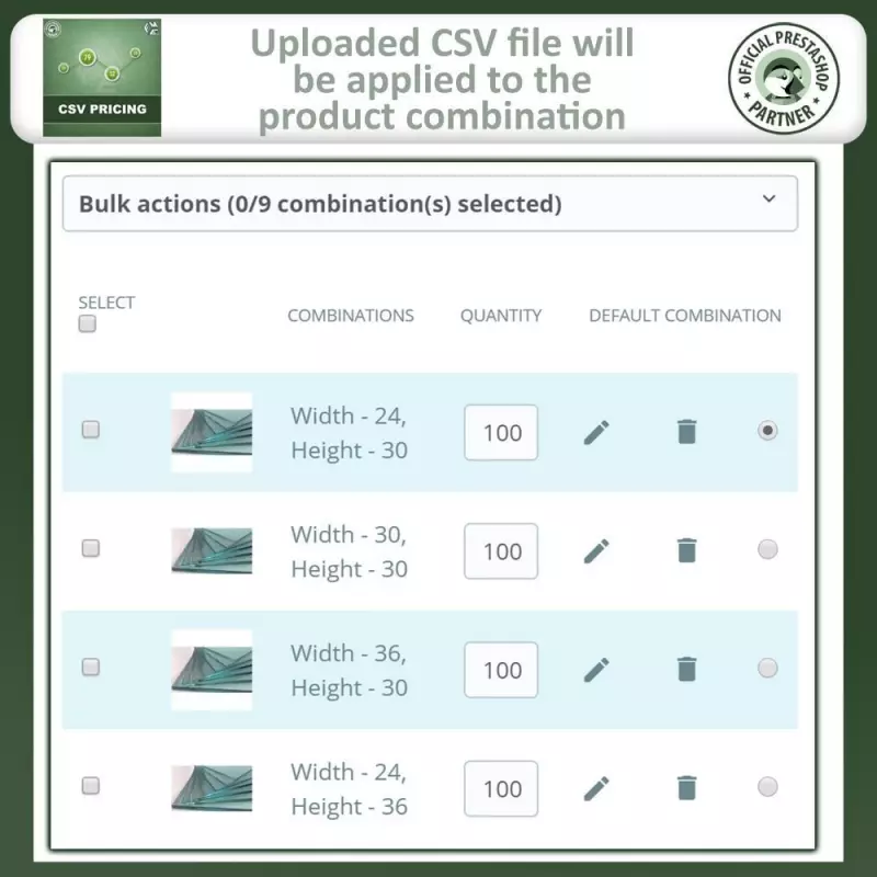 Precios Dinámicos CSV - Prestashop