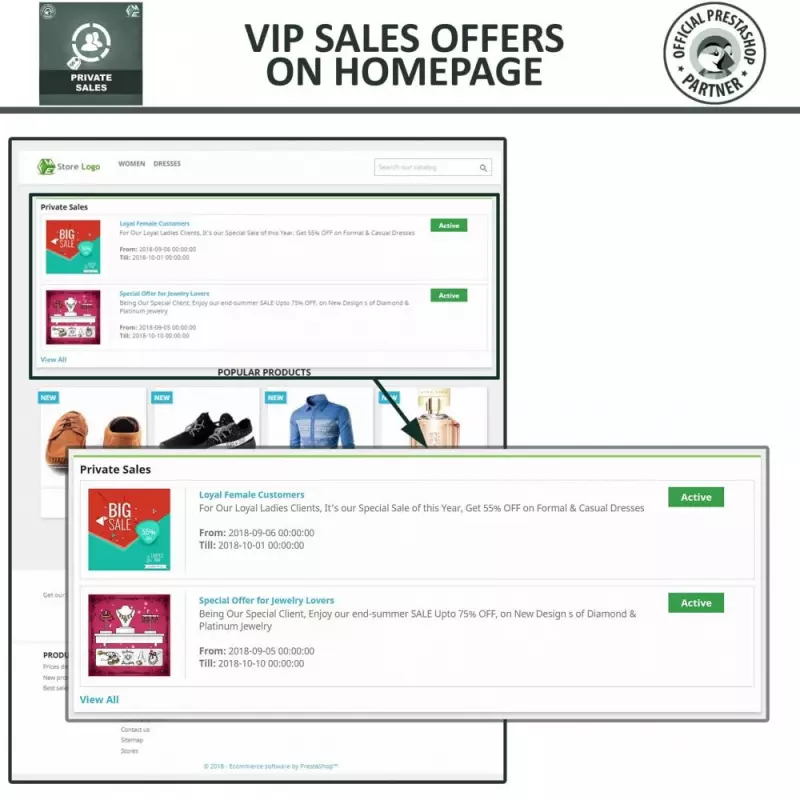 Vendas Privadas - Ofertas Exclusivas