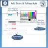 Compartilhar e Seguir - Prestashop