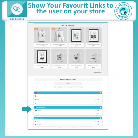 Link Widget PrestaShop Module