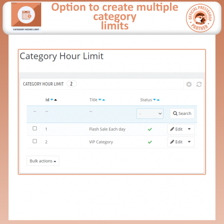 prestashop category hour limit module