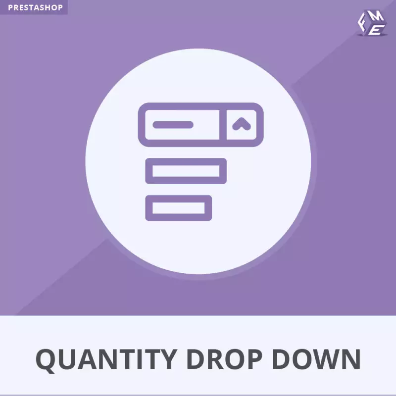 Prestashop Menu Quantité Produit Déroulant