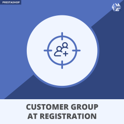 Select Customer Group at Registration