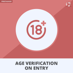 Prestashop Age Verification on Entry Module