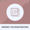 Prestashop redirect after login logout