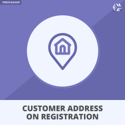 Prestashop Customer Address on Registration