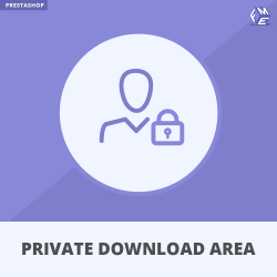 Private Download Area for Authorized Customers
