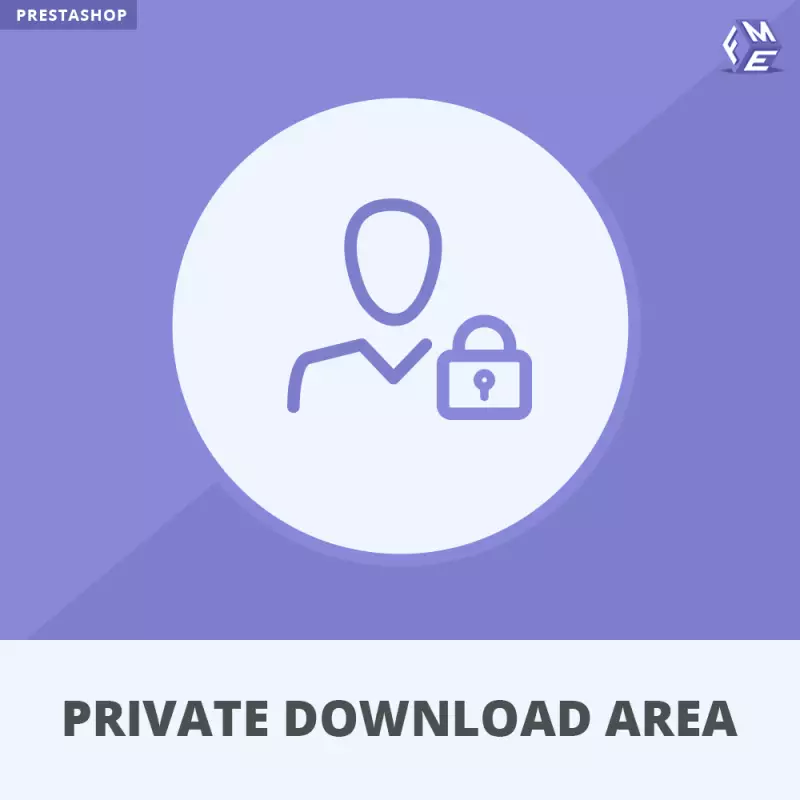Privater Downloadbereich - Prestashop