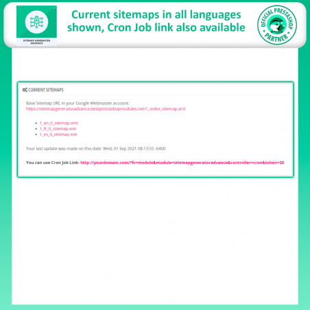 Prestashop Sitemap Generator