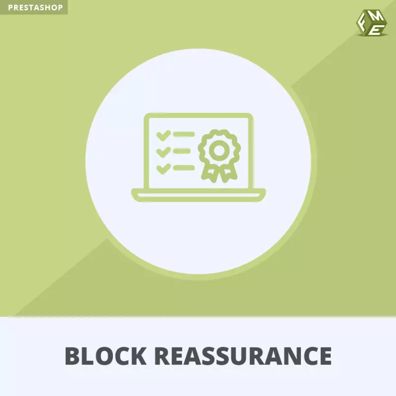 Bloco de Garantia com Animação - Módulo Prestashop