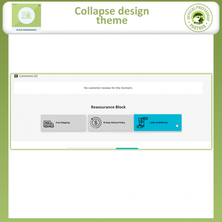 Customer Reassurance Prestashop