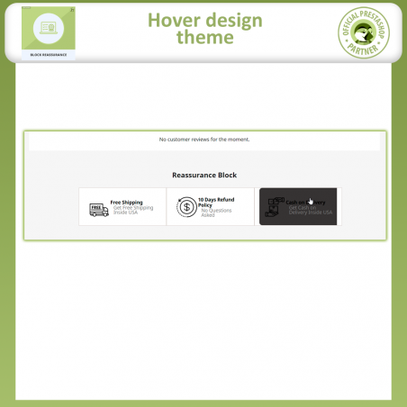 Reassurance Prestashop