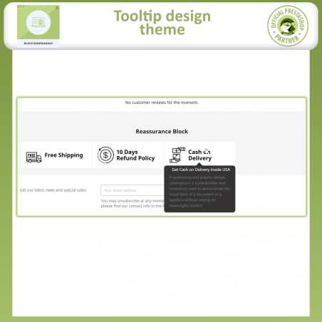 Reassurance Prestashop