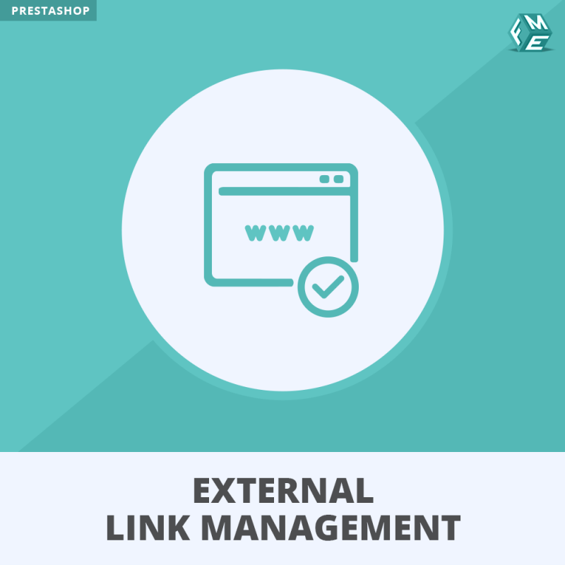 Prestashop seo external link module