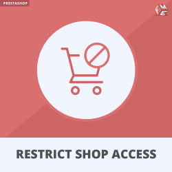 Prestashop limita l'accesso al negozio per IP, paese e modulo agente utente