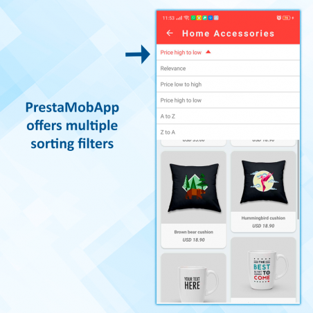 PrestaMobApp - iOS Native App Builder