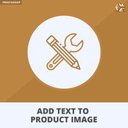 Prestashop Voeg tekst toe aan productafbeelding | Productaanpassing