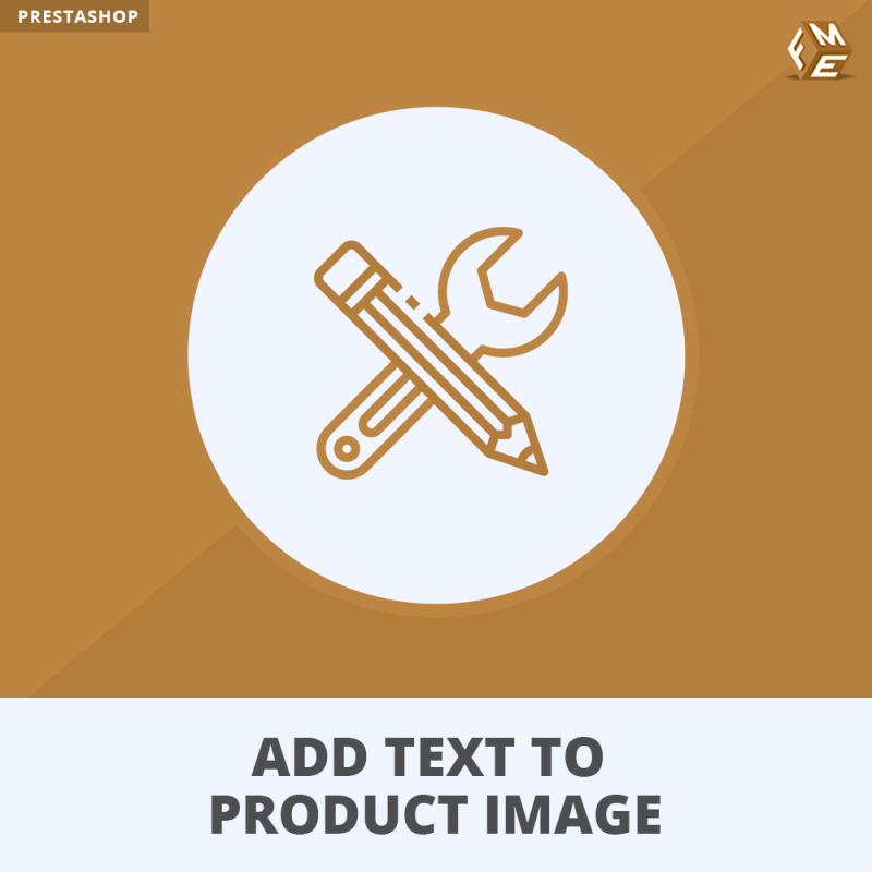 Prestashop Add Text on Product Image