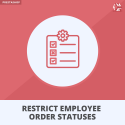 Bestelstatus Beperken - Prestashop Module