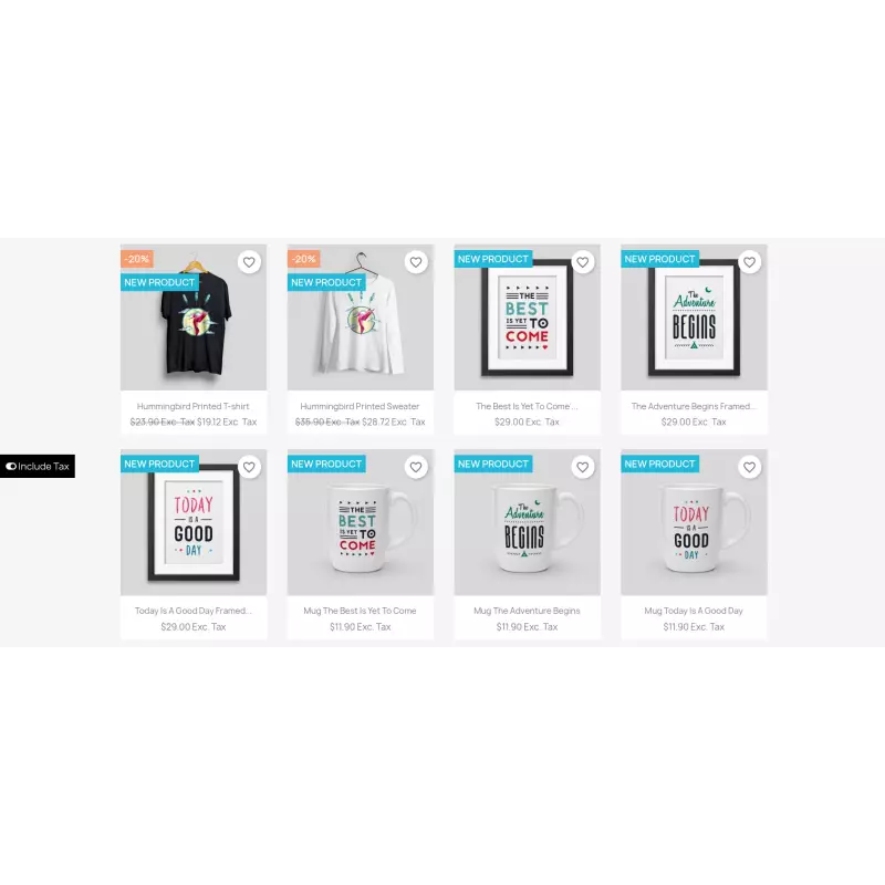 Price Tax Switcher