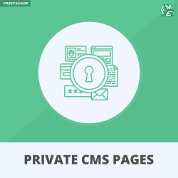 | de páginas de CMS privados de Prestashop Módulo de restricción B2B