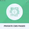 Módulo de páginas CMS privadas PrestaShop | Restricción B2B