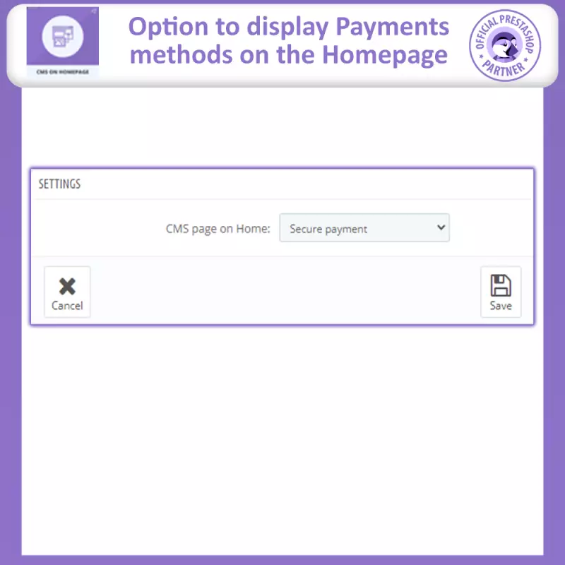 PrestaShop CMS-blokken weergeven op uw startpagina