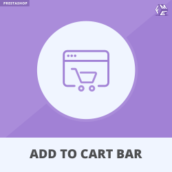Prestashop Add to Cart Bar