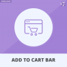 Prestashop add to cart bar