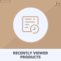 Module gratuit produits récemment consultés Prestashop
