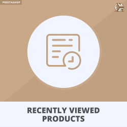 Módulo de produtos recentemente visualizados pela Prestashop