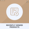 Prestashop Recently Viewed Products