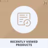 Prestashop Recently Viewed Products