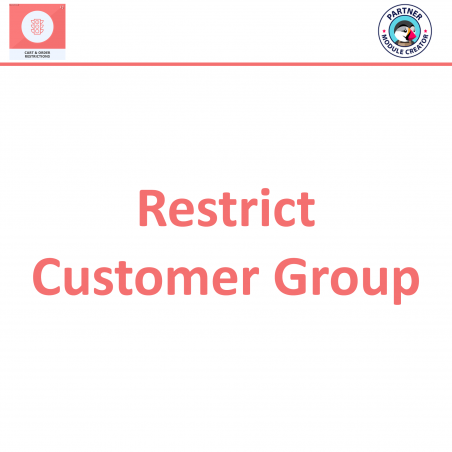 Prestashop restrict customer group